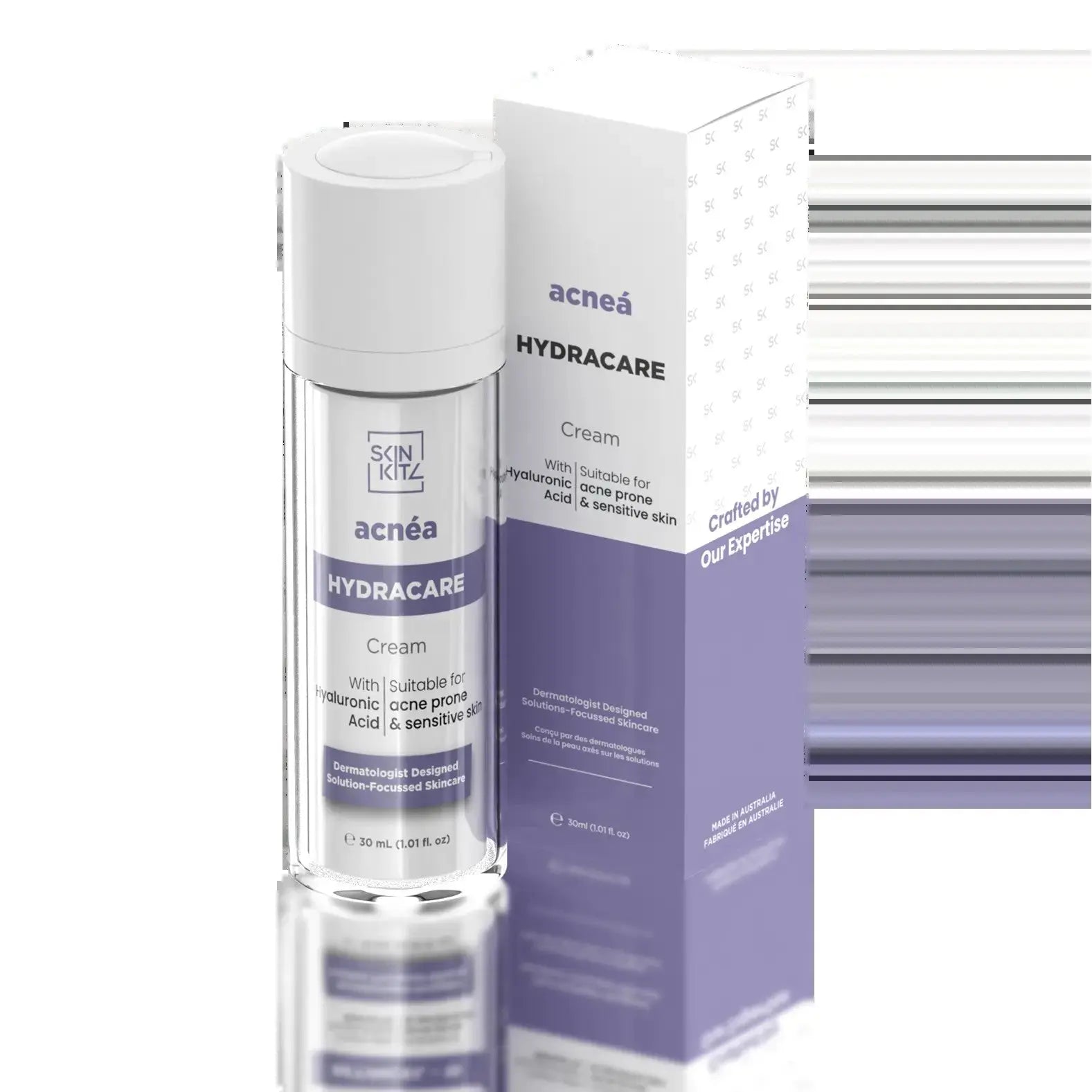 SkinKitz Acnéa HYDRACARE Moisturising Cream 30mL | Skin Plus Compounding Pharmacy