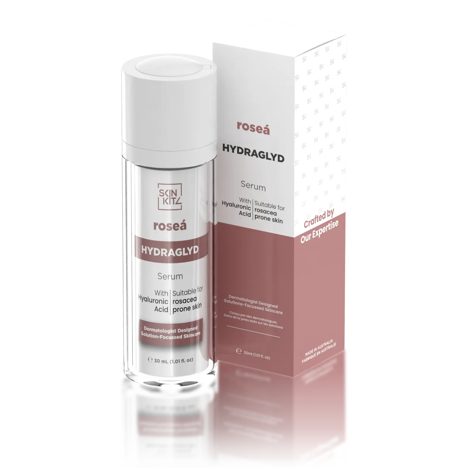 SkinKitz Roseá HYDRAGLYD Serum 30mL | Skin Plus Compounding Pharmacy